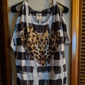 Vocal Cold Shoulder Top